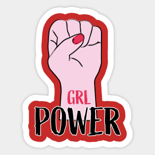 GRL POWER Sticker